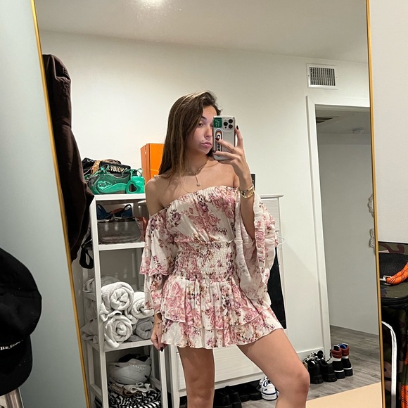 Bluelife Floral Romper Dress - Picture 4 of 4